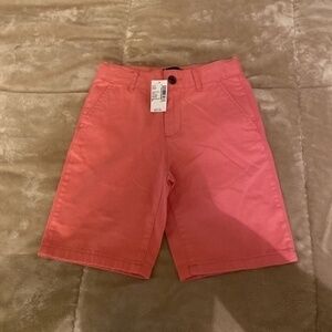 The Children's Place NWT Size 7 Solid Pink Khaki Shorts w/Adjustable Waist